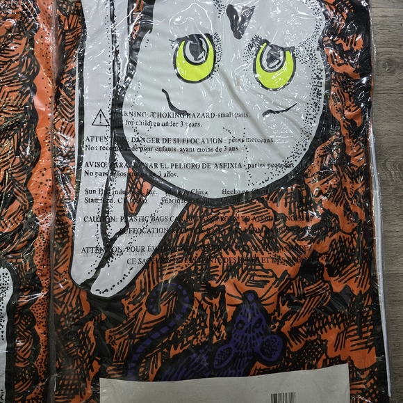 Lot of 2 Vintage 3D Halloween graveyard inflatable scenes - Picture 3 of 11